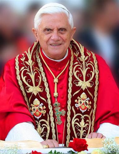 pope benedict xvi scary. Pope Benedict XVI who has been